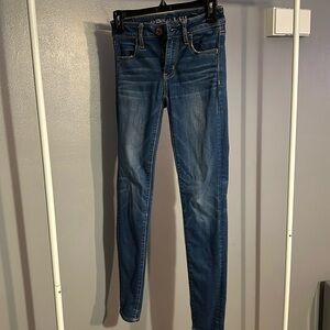 American eagle outfitters jeggings size 0 regular